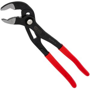KS-Tools Wasserpumpenzange 115.2019, mit Druckknopf-Einstellung, Griffe isoliert, 305 mm