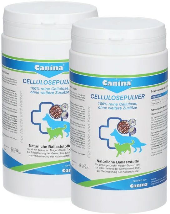 Canina Cellulosepulver (Doppelpack) 2x400 g Pulver