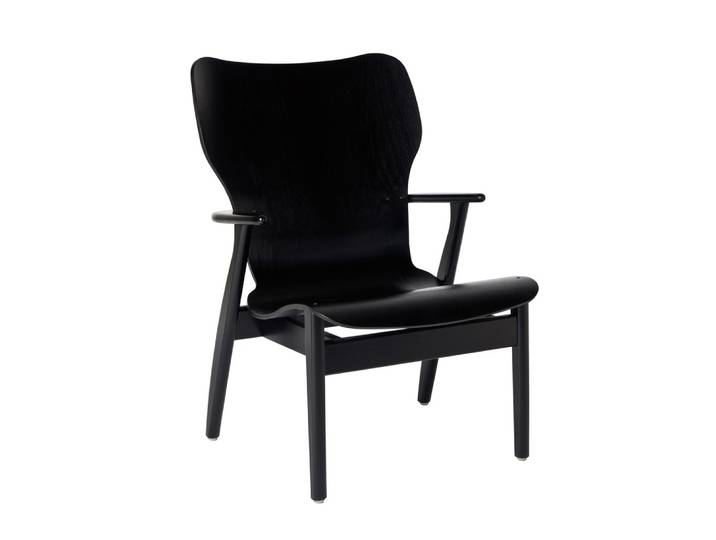 ARTEK fauteuil DOMUS LOUNGE CHAIR (Noir - Bouleau)