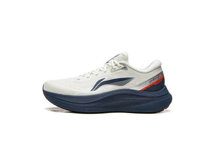 EU43 LI-NING YUEYING 6 Chaussures de running protection et amorti pour homme sport et plein air - Gris craie