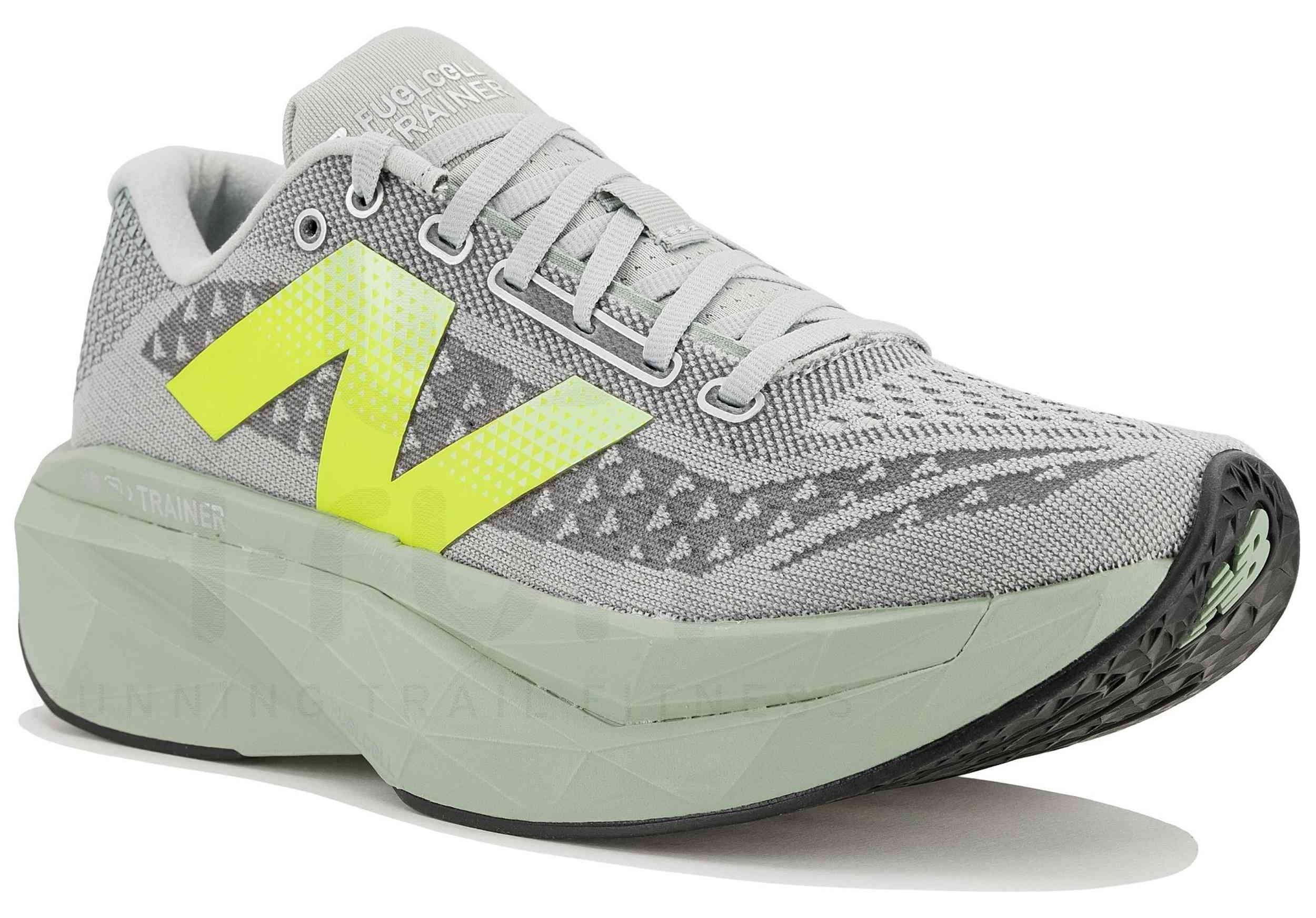 Laufschuhe New Balance Zapatillas New Balance FuelCell SuperComp Trainer v3 gris verde für Herren