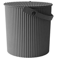 omnioutil Eimer Mittel L uni grau 10l