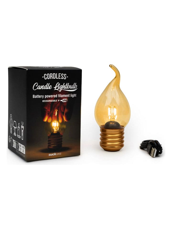 SuckUK LED-Dekoleuchte ''Candle'' in Gelb - onesize