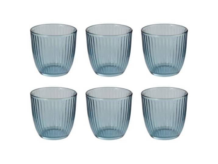 BUTLERS 6er Set Wassergläser 290 ml Klarglas - LINEE