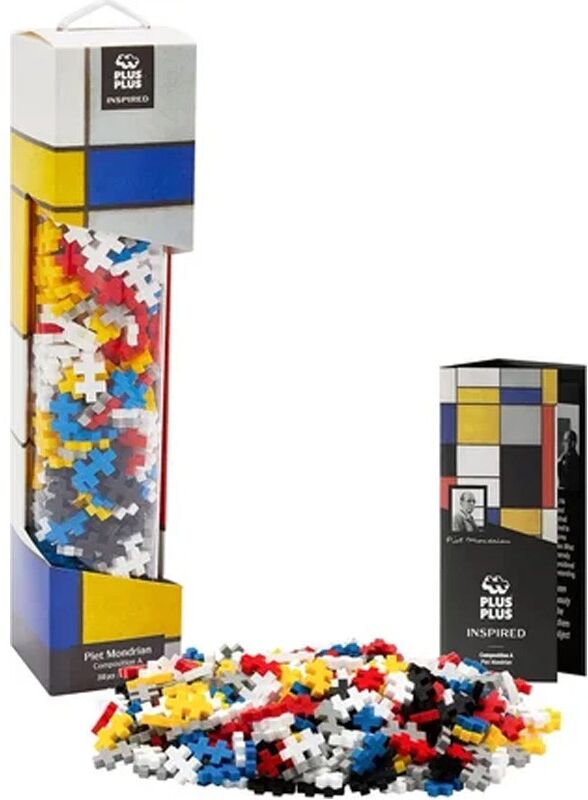 Plus-Plus Inspired 350 pcs Piet Mondrian : Composition A - Plus Plus
