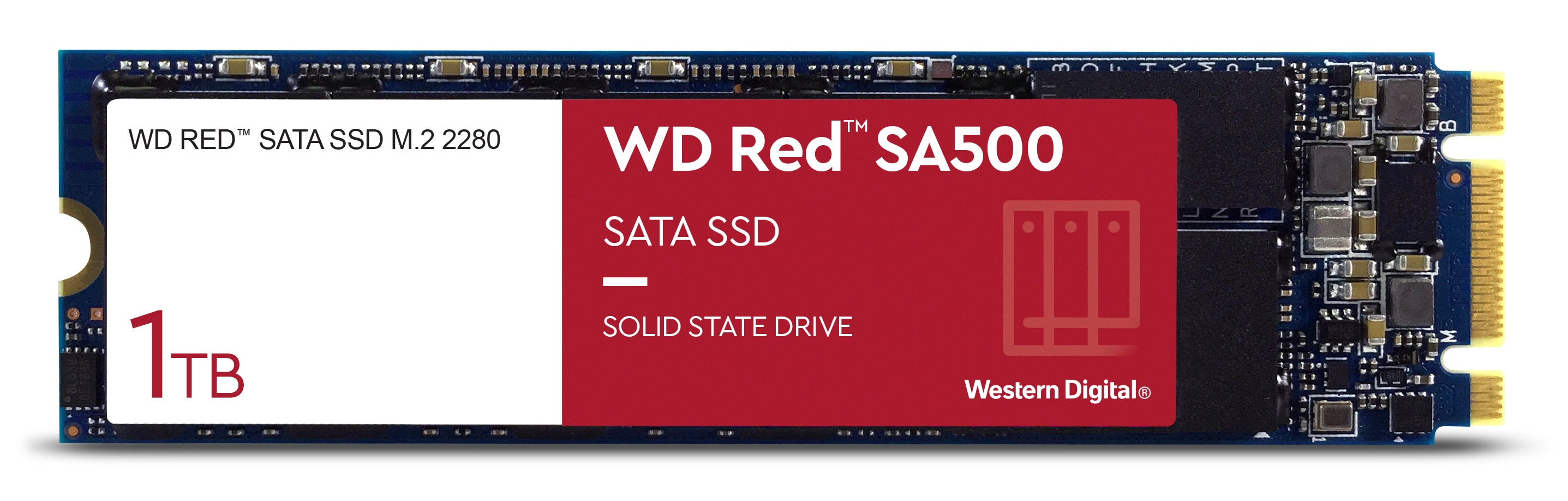 SanDisk WD Red SA500 NAS SSD 1 TB M.2 2280 SATA WDS100T1R0B-68A4Z0