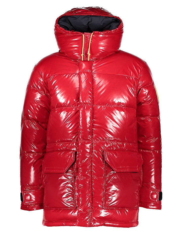 The North Face Daunenjacke in Rot - L