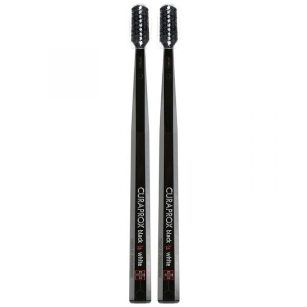 Curaprox Black Is White Toothbrush 2&nbsp;un. Black
