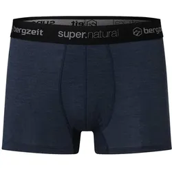 Bergzeit, Herren, Funktionsunterhose, Boxers (XL), Blau