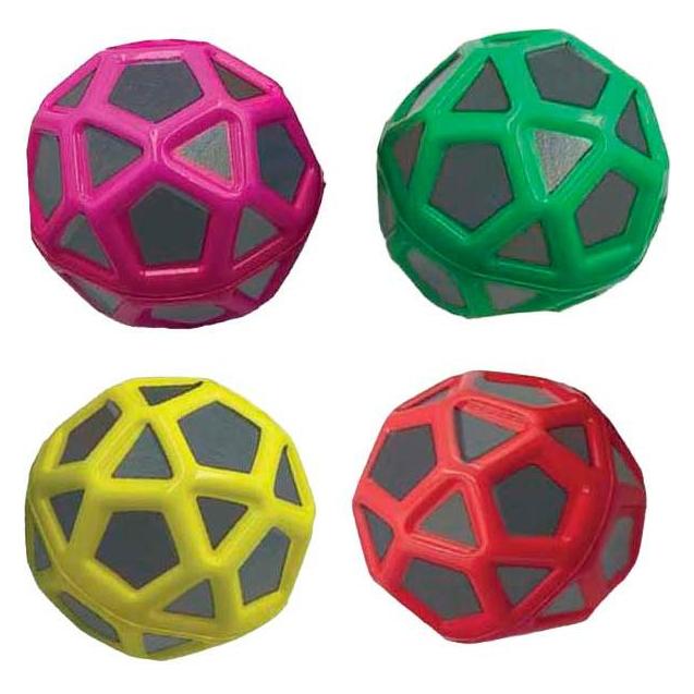 Roost Super Springball, 15cm, 4-f. sort. (622219)