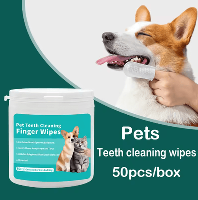 Inspire Picks Fresh Smile Disposable Finger Toothbrush Wipes For Dogs & Cats Fresh Smile Disposable Finger Toothbrush Wipes For Dogs & Cats