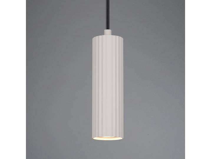 Pendelleuchte Soka Ø 9cm Grau/Grau Material: Metall Metallart: Eisen Oberfläche Metall: Lackiert GU10