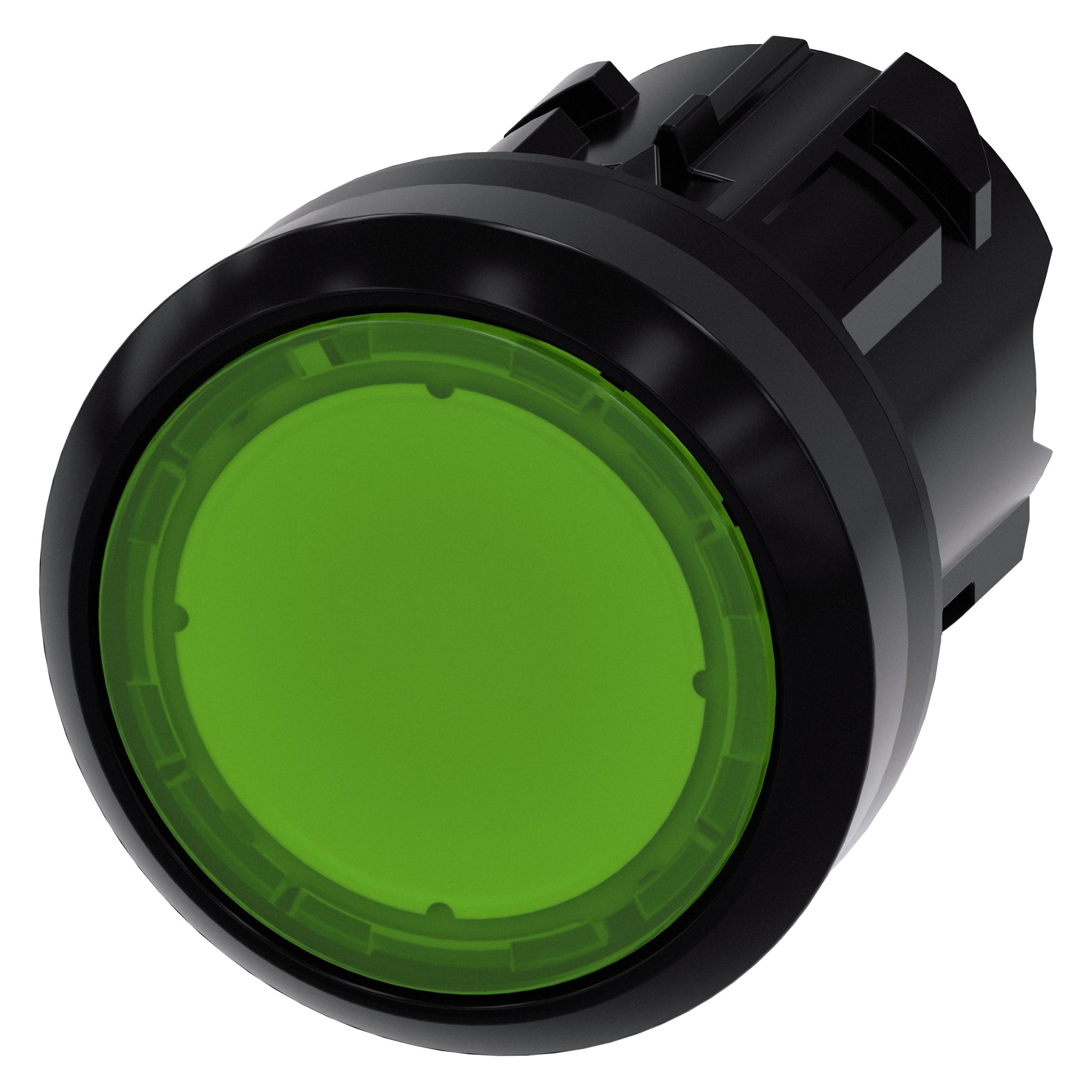 Siemens Illuminated pushbutton 22mm green (3SU1001-0AA40-0AA0)
