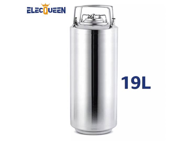 Fût Cornelius en acier inoxydable de 19l et 5 gallons, récipient de boissons corny fût, brassage à domicile, barils de bière artisanaux également fûts de Fermentation au gaz