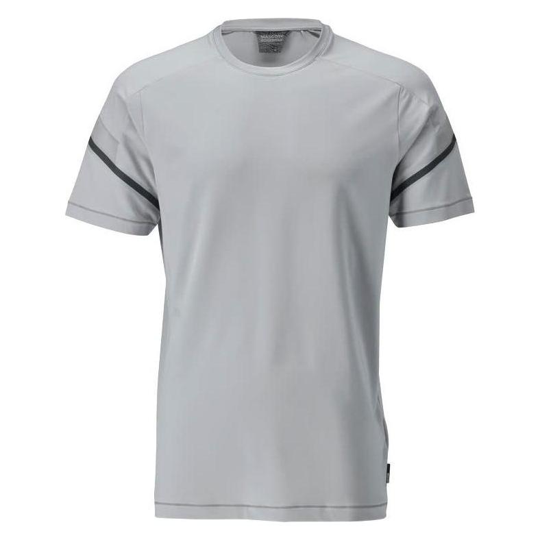 Mascot T-Shirt, moderne Passform T-shirt Grösse XS, silbergrau (XS) (229309)
