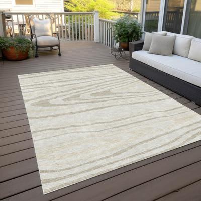 Addison Rugs Machine Washable Indoor/ Outdoor Abstract Illusion Chantille Rug