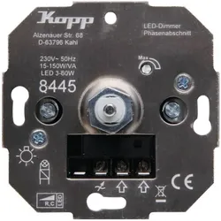 Kopp 844500180 DW-Dimmer LED 3-50W RC