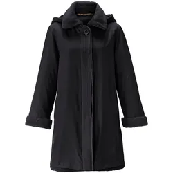 Luxuriöse Jacke Peter Hahn schwarz, 19
