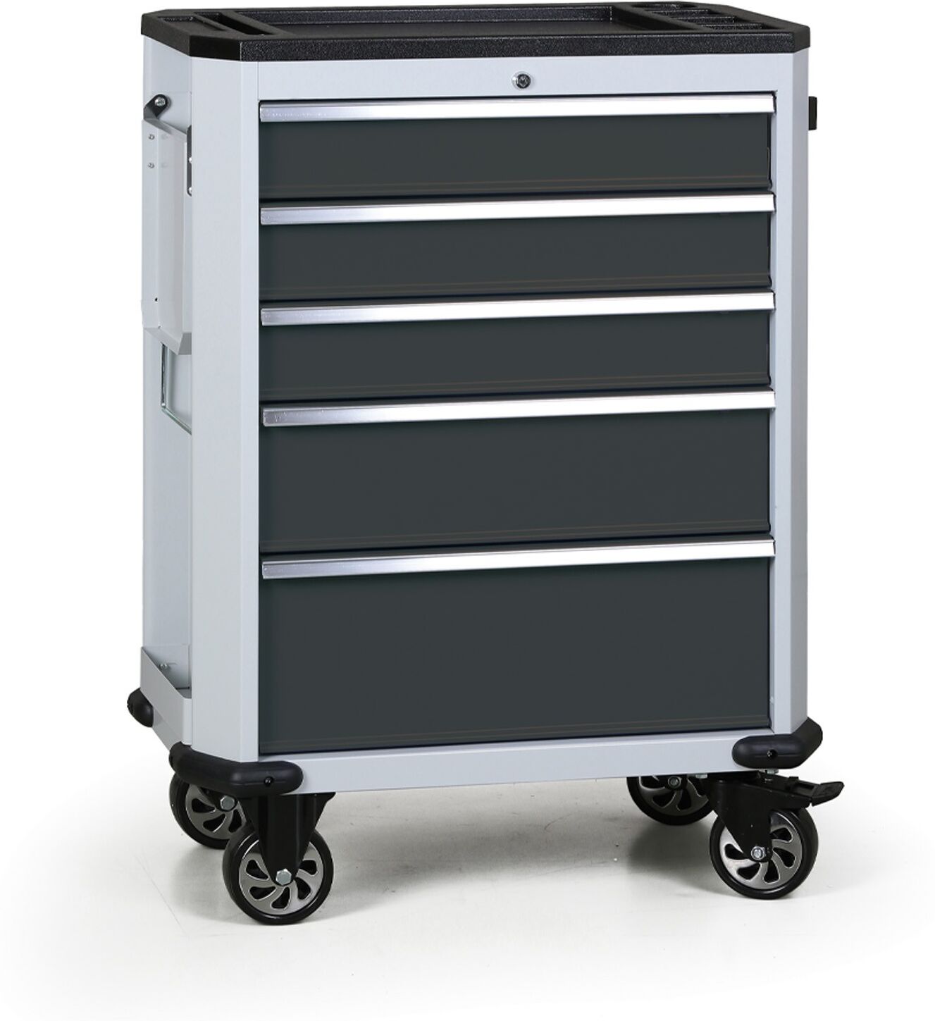 B2B Partner Werkzeugwagen G2, 5 Schubladen, Graphit