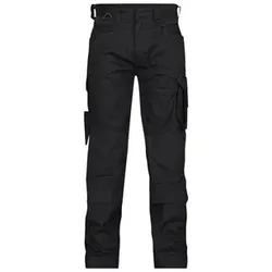 Dynax Arbeitshose mit Stretch und Kniepolstertaschen, schwarz, Schrittlänge Minus, Größe 54 - schwarz - 54