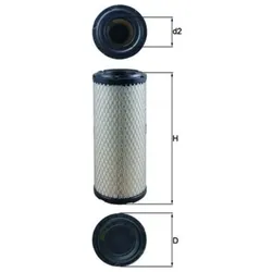 Luftfilter MAHLE LX 2958