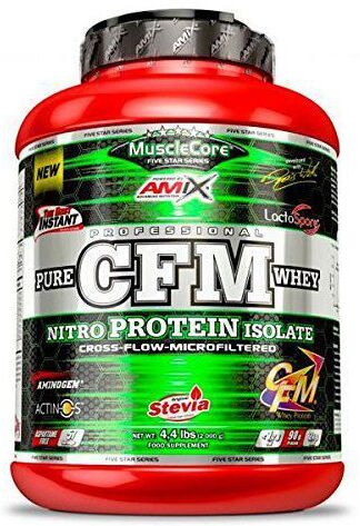 Amix Cfm Nitro Whey With Actinos Milk Vanilla 2 Kg