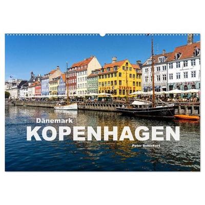 Dänemark - Kopenhagen (Wandkalender 2026 DIN A2 quer), CALVENDO Monatskalender