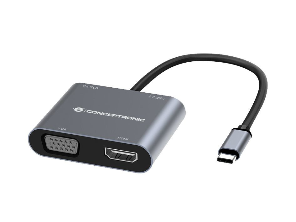 Conceptronic DONN16G dockingstation 4-in-1