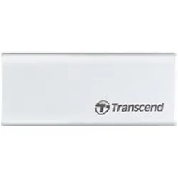 Transcend 500GB EXTERNAL SSD ESD260C USB (0.50 TB), Externe SSD, Silber