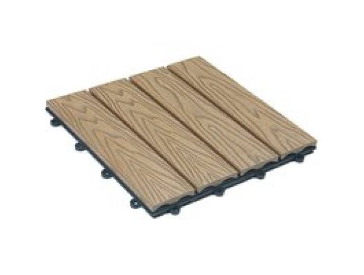 HOME DELUXE Dalles clipsables en WPC »BAVARO PREMIUM« (1 m², teck)