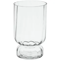 HOME STORY Vase   ¦ transparent/klar ¦ Glas ¦ Maße (cm): H: 25  Ø: 15.0