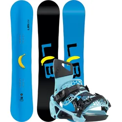 LIB TECH SKATE BANANA 2027 inkl. NIDECKER SUPERMATIC escape cyan - 154 | L