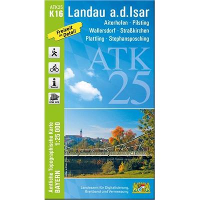 Landau a.d.Isar (Amtliche Topographische Karte 1:25000), Sonstige von , Landesamt für Digitalisierung, Breitband und Vermessung, Bayern,