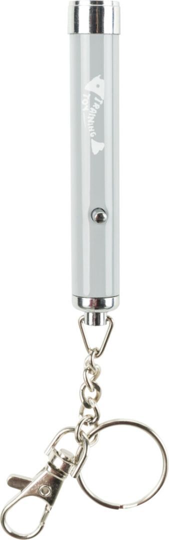TRIXIE LED Pointer Catch the Light, Fisch, 8 cm, grau