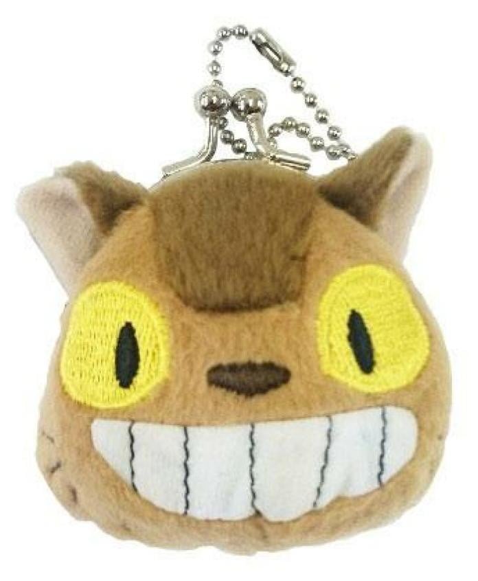 Sun Arrow Mijn buurman Totoro mini pluche portemonnee, buskat, 8 cm