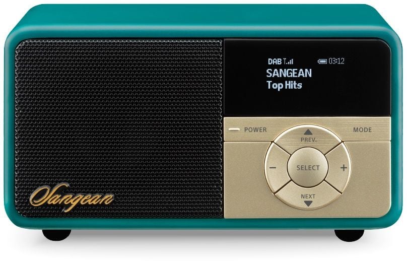 Sangean DDR-7X DAB+ Radio met Bluetooth 5.0 - Groen