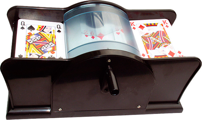 Buffalo HOT Sports + Toys Kaartschudapparaat met handmatige kruk