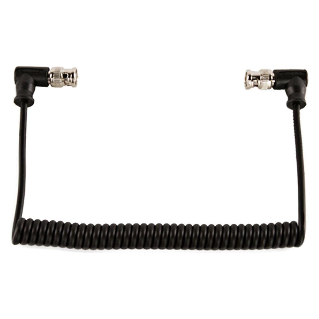 Shape 10" Coil SDI Cable BNC 90 Degree Connectors (3 m) (SH10BN)
