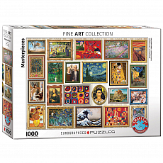 eurographics Puzzle - Meisterwerke - 1000 Teile 301132