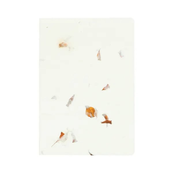 Dille & Kamille Notitieboek met droogbloemen A5