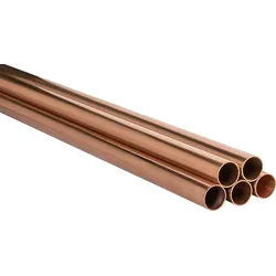 Kupferrohr in 5 m Stangen 12 15 18 22 28 35 42 54 mm Bund Kupfer DVGW Heizung