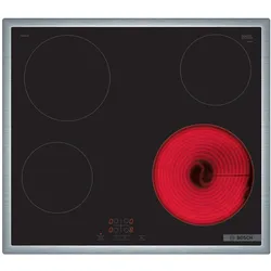 Bosch Hausgeräte PKE645BA2E, Kochfeld, Schwarz