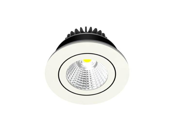 Arcchio LED Hochvolt Einbaustrahler Jyra (Modern) in Weiß aus Aluminium (1 flammig,) - Strahler Einbauleuchte Deckenleuchte Wandleuchte Wohnzimmerleuchte