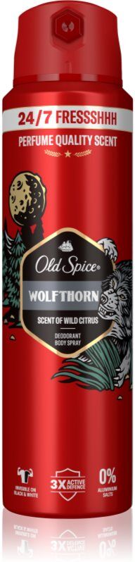 Old Spice Wolfthorn déodorant en spray 200 ml