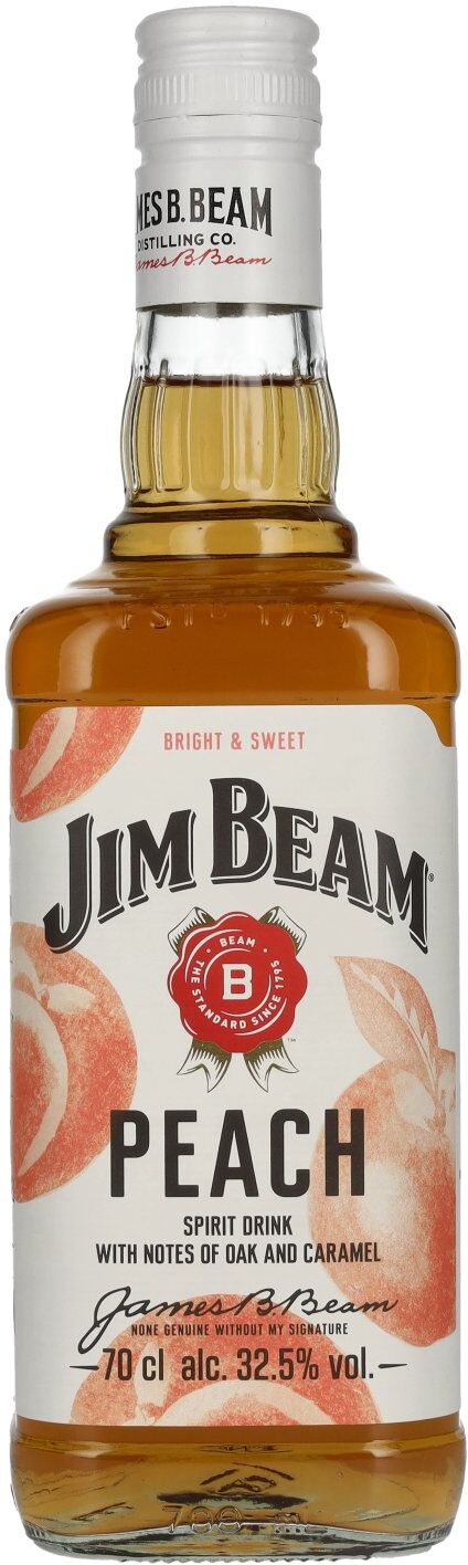 Jim Beam PEACH Spirit Drink 32,5% Vol. 0,7l