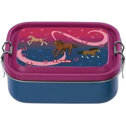 Step by Step Brotzeitbox, Lunchbox, Pink, Mehrfarbig, Blau