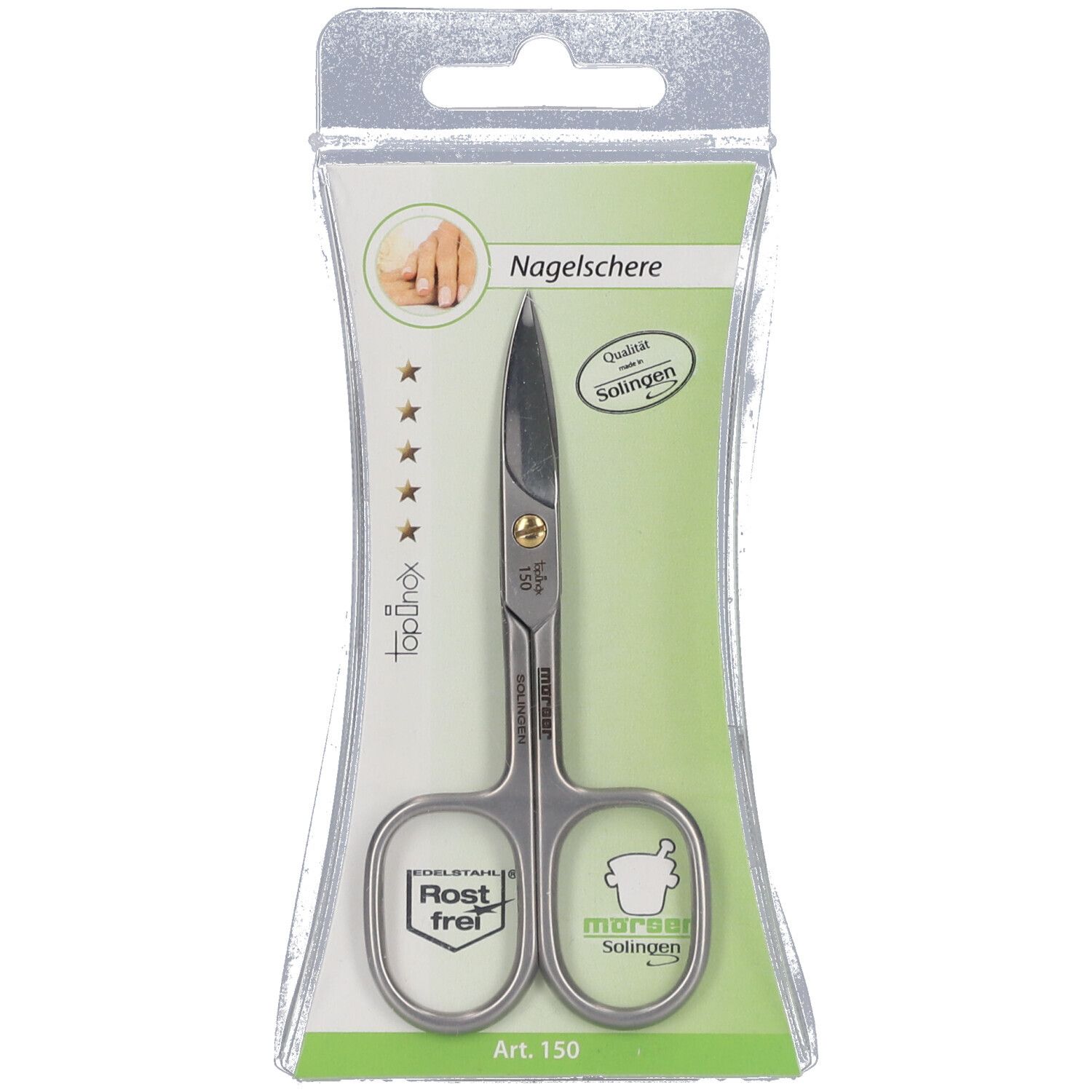Morser Topinox Nagelschaar Inox 1 St Schere
