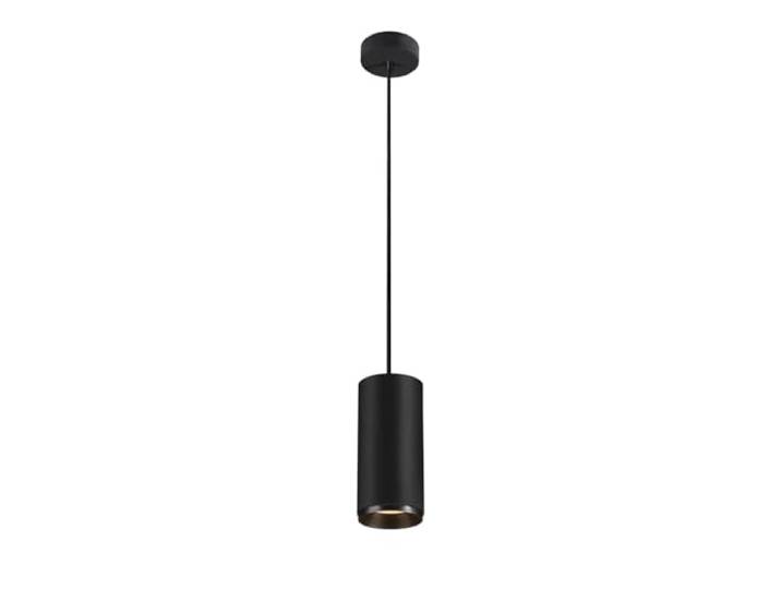 SLV Luminaire suspendu NUMINOS® PD PHASE L - Pour salon\, intérieur\, salle à manger\, LED - 2700 K - 28 W - 2400 lm - Noir - Intensité variable à 36°