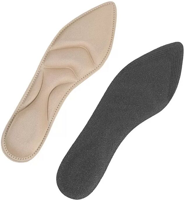 INF Semelles intérieures à bout pointu pour chaussures à semelles intégrales Abricot