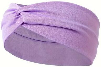 Fusion Finds Comfort Fit Wide Headband Knotted Yoga Headband For Sports, Running & Everyday Style 7